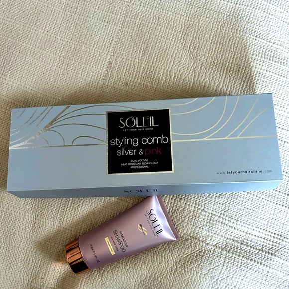 NEW - SOLEIL styling comb and shampoo - Picture 3 of 4